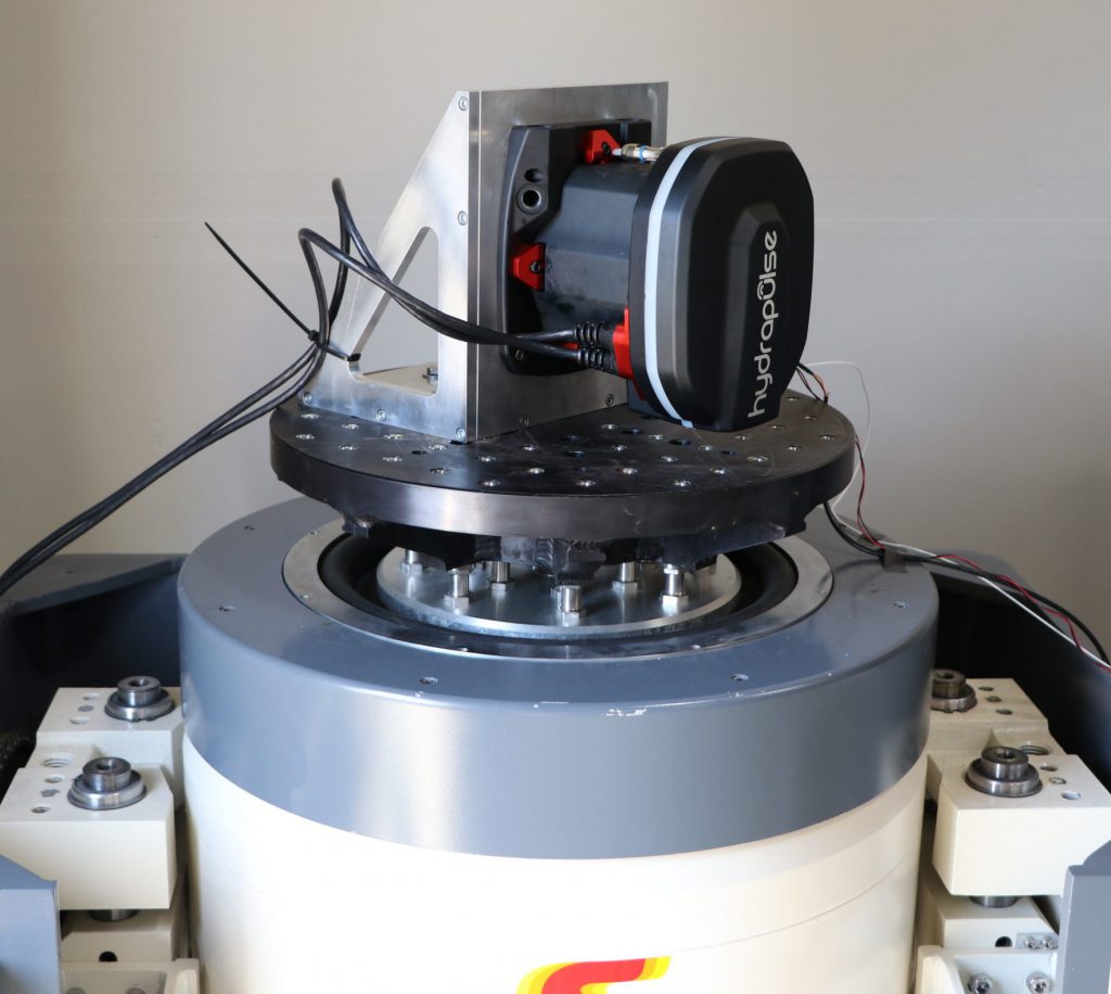 Shock and vibration testing for hydrapulse